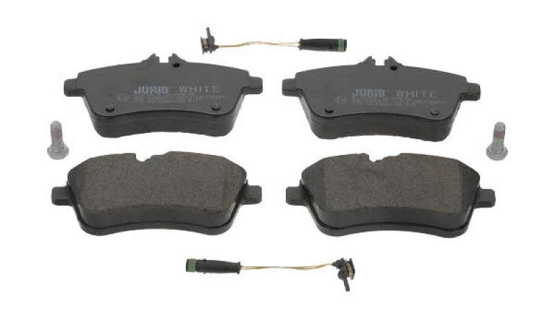 Image of JURID 573269J Brake pad set with acoustic wear warning, without accessories Brake Pad Set,disc brake (402)