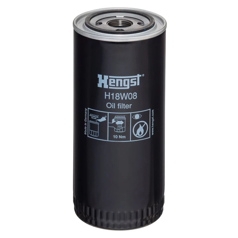 Image of Oil filter HENGST FILTER H18W08
