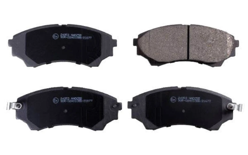 Image of Blue PRINT ADM54286 Brake pad set Front Axle, with acoustic wear warning Brake Pad Set,disc brake (402)