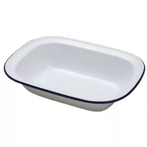 image of Falcon Pie Dish Oblong - Traditional White 20cm x 15cm x 4.5D