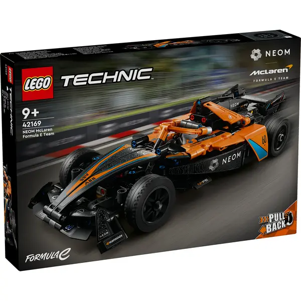 image of LEGO Technic NEOM McLaren Formula E Race Car Toy Gift Model 42169 Toys - Lego