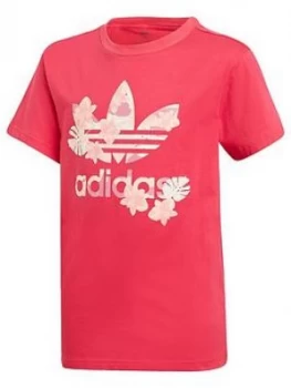 Image of Boys, adidas Originals T-Shirt - Pink, Size 11-12 Years