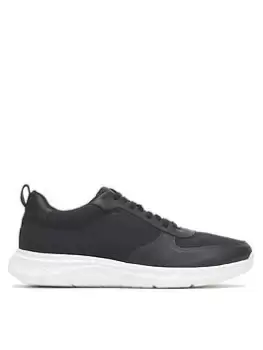 Image of Hush Puppies Elevate Lace Up, Black, Size 11, Men
