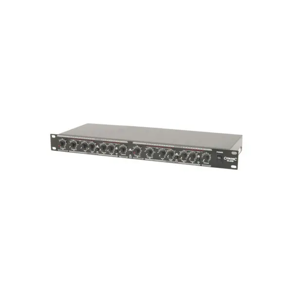 Image of Citronic Citronic CL22 19" Dual Stereo Compressor Limiter gate Clean & Clear Audio CL22