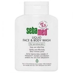 image of Sebamed Liquid Face & Body Wash