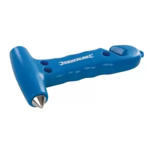 image of Silverline Emergency Hammer & Belt Cutter - 150mm