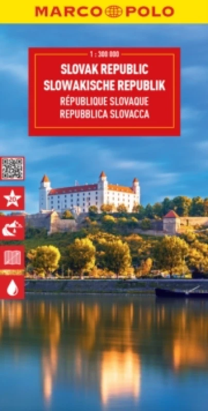 Image of Slovak Republic Marco Polo Map Sheet map, folded