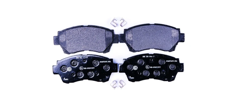 Image of HELLA Brake pad set HELLA 8DB 355 016-771