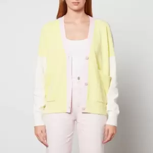 Image of BOSS Fabianca Cotton and Silk-Blend Cardigan - M