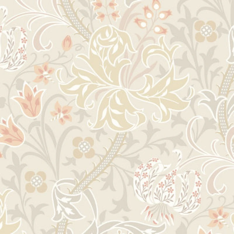 Image of Hoopla Walls Lily Ogee Natural Stone Smooth Matt Wallpaper