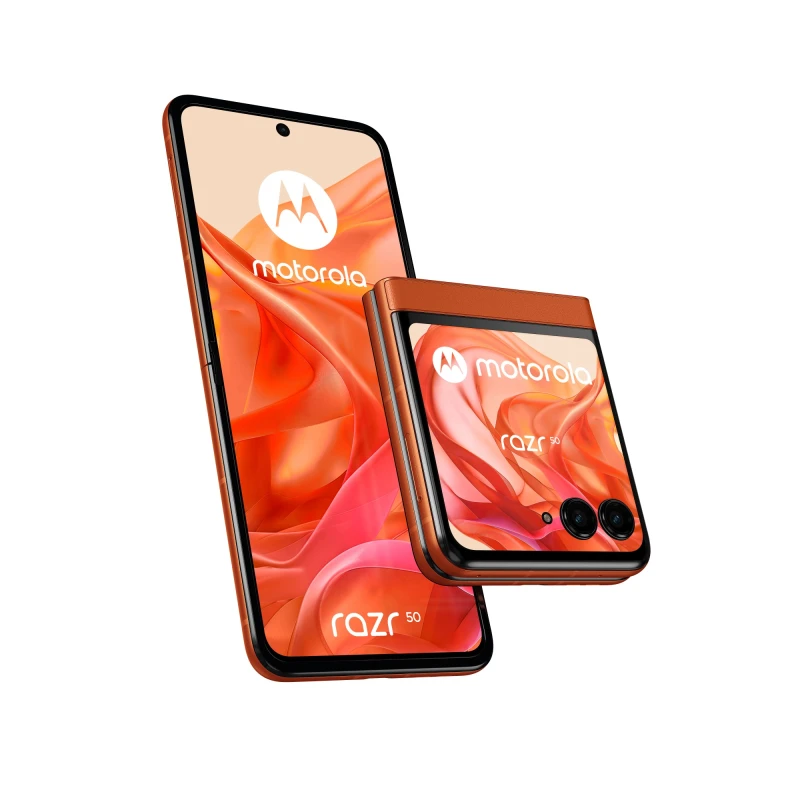 Image of MOTOROLA Razr 50 - 256GB, Spritz Orange 840023262012