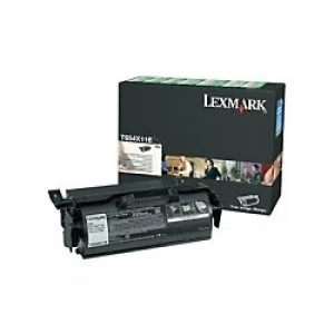 image of Lexmark T654X31E Black Laser Toner Ink Cartridge