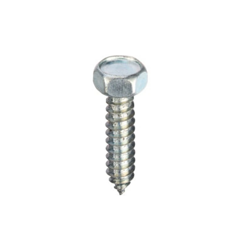 Image of Unifix Self-Tapping Screws Indented Hex Head Ab Din 7976-C - 14G X 1" (6.3 X 25) - Box Of 250