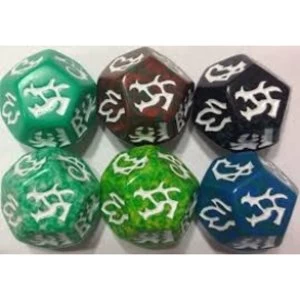 Image of Dragon Dice Green Drake Set