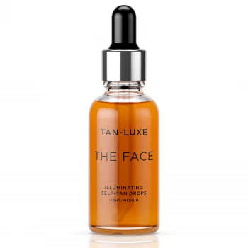 Image of Tan-Luxe The Face Illuminating Self-Tan Drops 30ml - Light/Medium