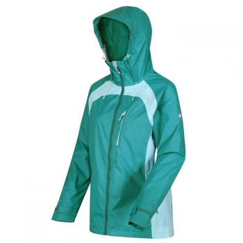 image of Regatta Womens Highton Stretch II Waterproof & Breathable - Turq/CoolAqu