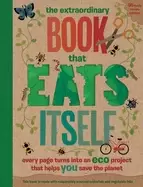 Image of extraordinary book that eats itself every page turns into an eco project th
