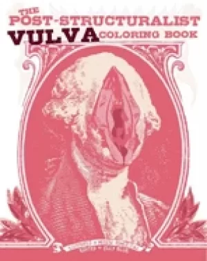 Image of post structuralist vulva coloring book