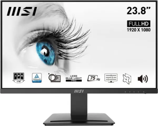 Image of MSI Pro 23.8" MP243 Full HD IPS LCD Monitor