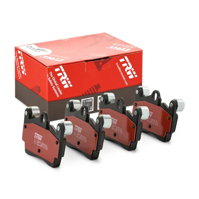 Image of TRW GDB1653DTE Brake pad set prepared for wear warning indicator Brake Pad Set,disc brake (402)