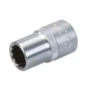 Image of King Dick HSM213 Socket 1/2" SD 12pt Metric 13mm