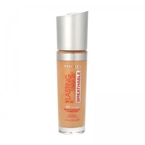 Image of Rimmel Lasting 25H Breathable Foundation True Nude 30ml