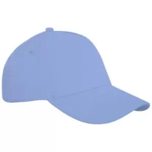 image of Elevate Unisex Adult Doyle 5 Panel Cap (One Size) (Light Blue)