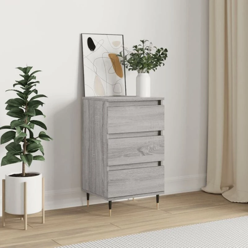 Image of VIDAXL Sideboard Grey Sonoma 40x35x70cm Engineered Wood Vidaxl 831090