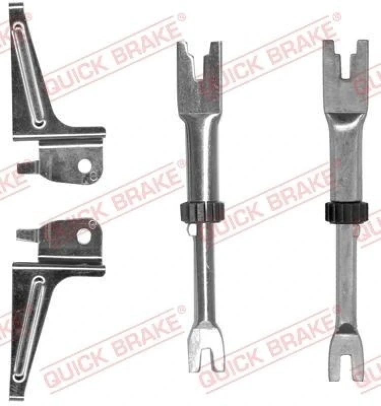 Image of QUICK BRAKE Brake shoe adjuster QUICK BRAKE 102 53 006