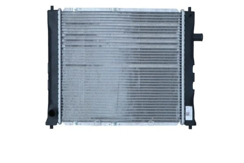 Image of NRF 50128 Engine radiator EASY FIT Brazed cooling fins, Aluminium, with mounting parts Aluminium Radiator,engine cooling (470)