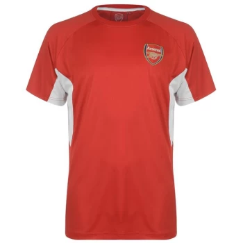 Image of Source Lab Arsenal FC T Shirt - Red