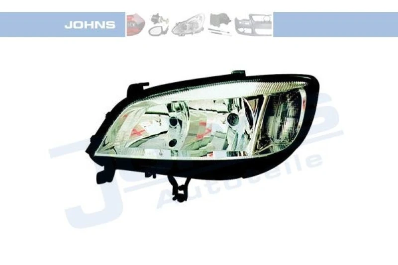 Image of JOHNS 55 71 09 Headlights HB3, Left, without motor for headlamp levelling Headlight (259)