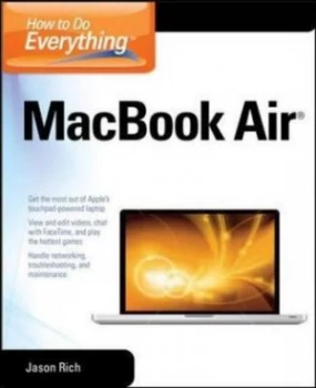 Image of How to do everything MacBook Air by Jason Rich