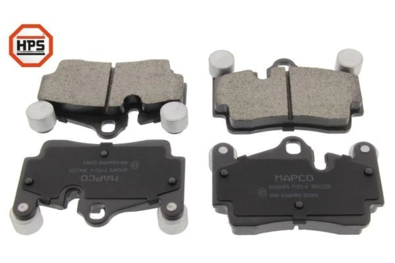 Image of Brake pad set MAPCO 6642HPS