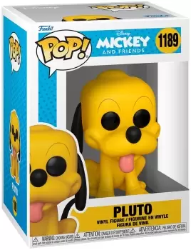 image of Mickey Mouse Pluto vinyl figurine no. 1189 Funko Pop! multicolor