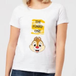 Image of Disney Chip 'N' Dale The Funny One Womens T-Shirt - White - 3XL