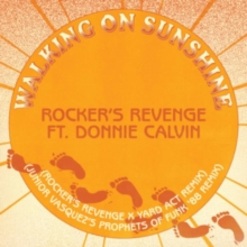 Image of Walking On Sunshine (Yard Act Remix/Junior Vasquez Remix) Vinyl