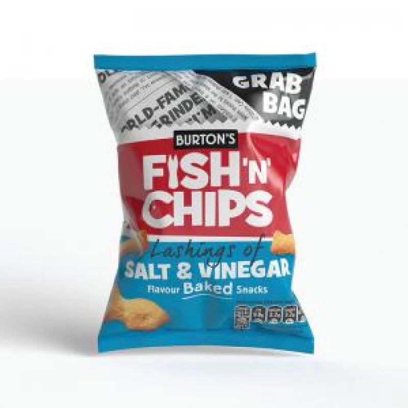 Image of Fish N Chips Salt Vinegar Grab Bag 40g (30 Pack) 17368