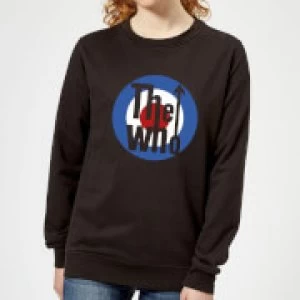 image of The Who Target Womens Sweatshirt - Black