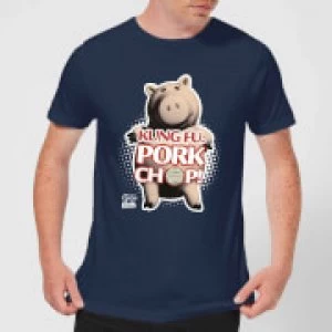 image of Toy Story Kung Fu Pork Chop Mens T-Shirt - Navy - L