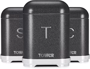Image of Tower Glitz 3 Piece Canister Set