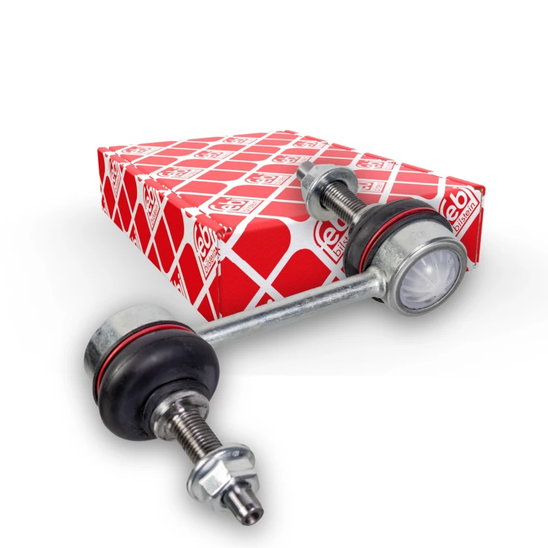 Image of FEBI BILSTEIN 36883 Anti-roll bar link OE Turbo NEW, Rear Axle Right Steel Link Stabiliser (3229)