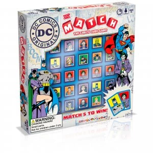 Image of Top Trumps Match Board Game - DC Comics Edition