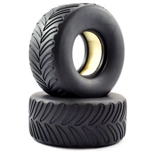 Image of Ftx Mighty Thunder Tyres W/Foam (Pr)