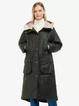 Image of Barbour Gunnister Wax - Green, Size 10, Women