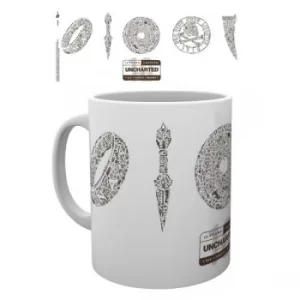Image of Uncharted 10 Years Logo Mug