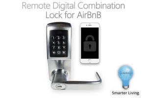 image of The Remotely Programmable Digital Code Lock for AirBnB