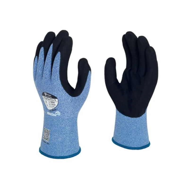 Image of Polyco Polyflex Eco N Foamed Nitrile Coated Gloves Size XXL (10 Pack) PEN/11