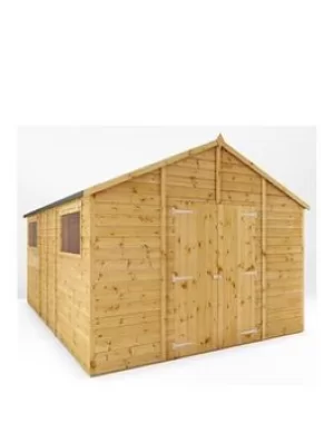 Image of Mercia 14 X 10 Premium Shiplap Apex Workshop