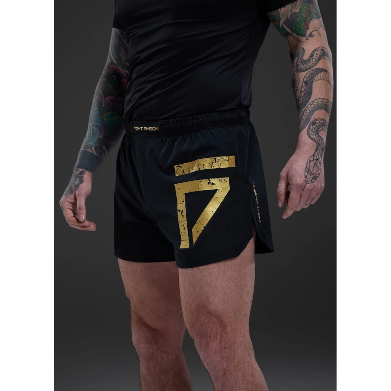 Image of Gym King GK Compression 5-inch Shorts Adults Black unisex Small